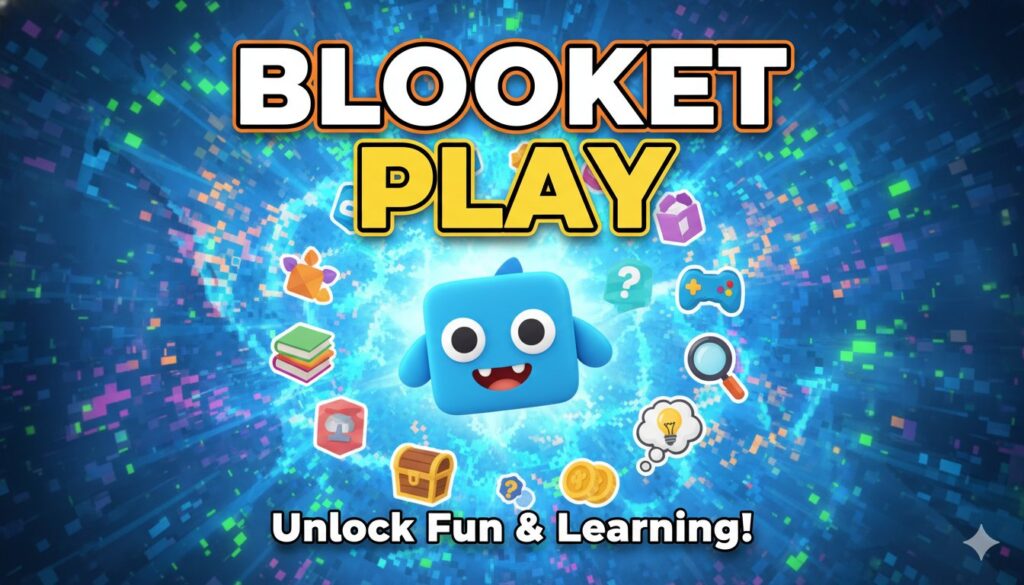 Students excitedly playing Blooket live game modes on devices in a classroom setting