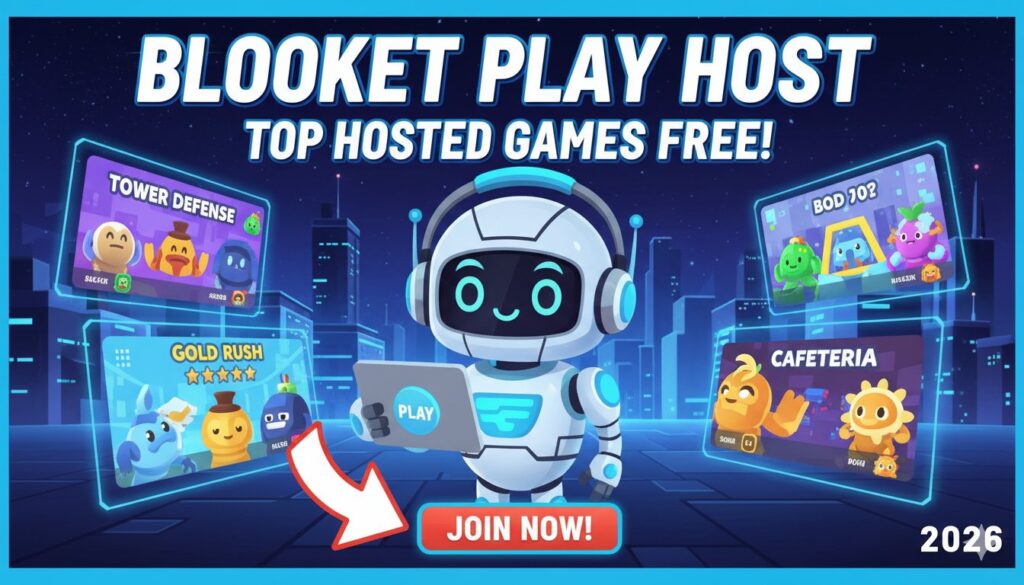 Students joining a live Blooket game session on multiple devices using a game code in 2026